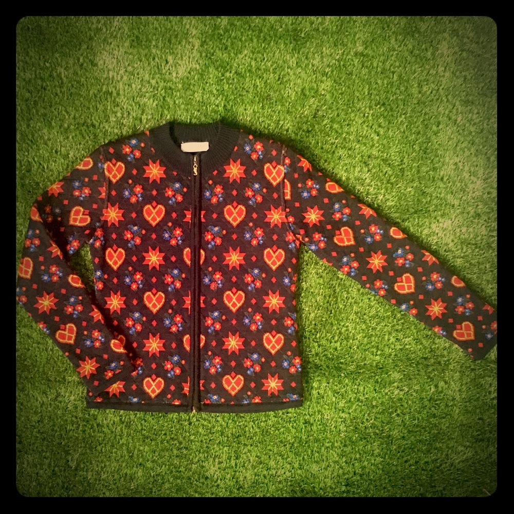 Yves Saint Laurent Variation Sweater Jacket